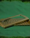 12 Tube Aluminum Chip Tray with Cover.